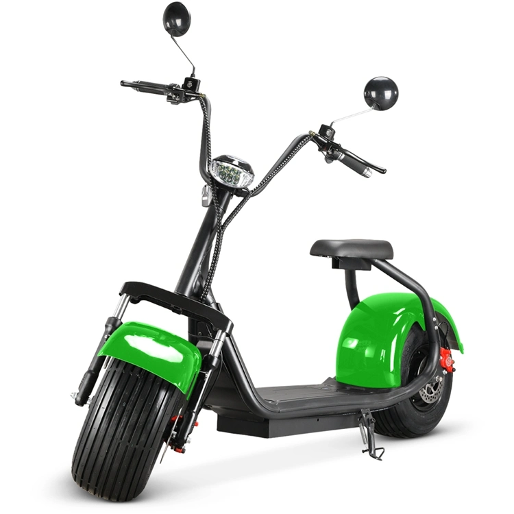 2021 Mobility Moto Electric 1000W Bike Cheap 125cc Harley Adults Balancing Motorcycle Citycoco Scooter